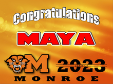 Load image into Gallery viewer, Yard Sign - Monroe HS Graduation - Personalized
