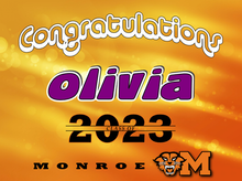Load image into Gallery viewer, Yard Sign - Monroe HS Graduation - Personalized
